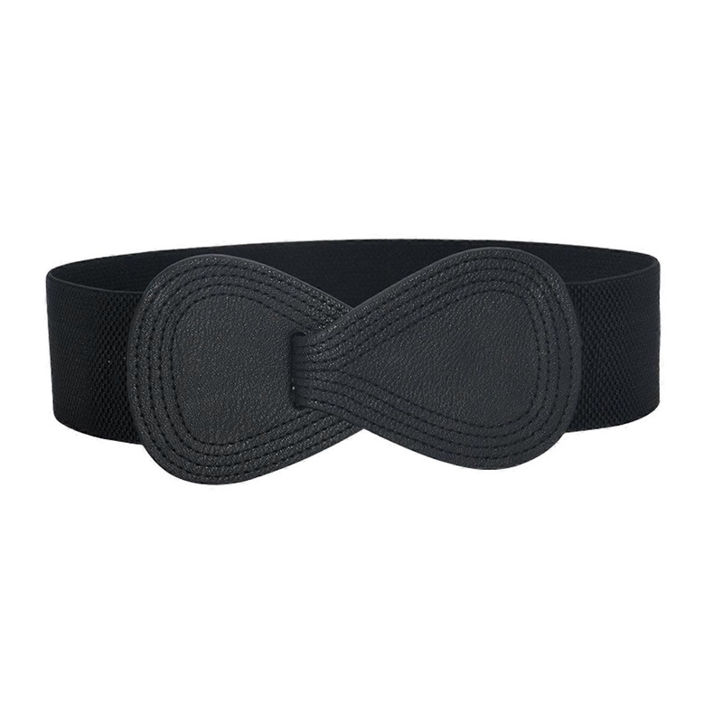 Stretchy Waist Belt Solid Color Woven Stretchy Belt for Wrap Dress Halter Dress Night Club Sexy Belt for Party Dancing  Black | Fruugo SG