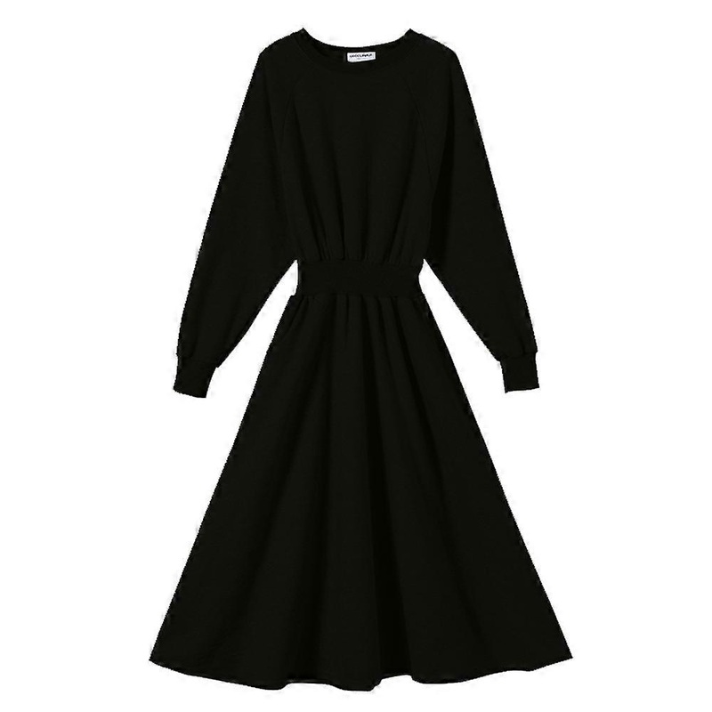 Women Winter Fall Dresses Long Sleeve  midi Dress with Belt | Fruugo SG