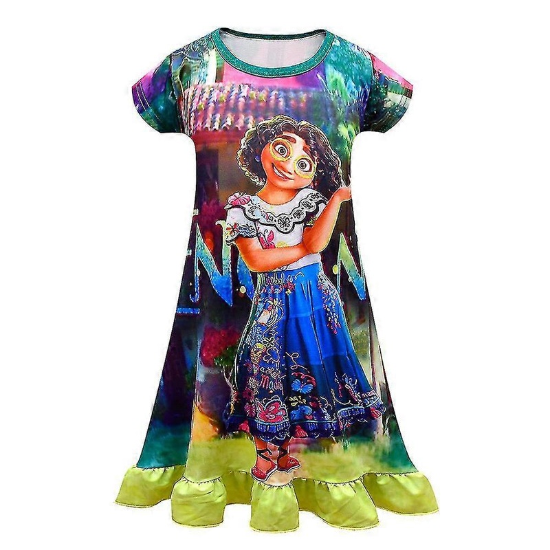 5-12 Years Girls Encanto Sleepwear Dress Short Sleeve Nightdress | Fruugo SG