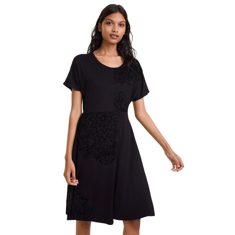 Desigual Women’s Klency Hourglass Shape Jersey Dress | Fruugo SG