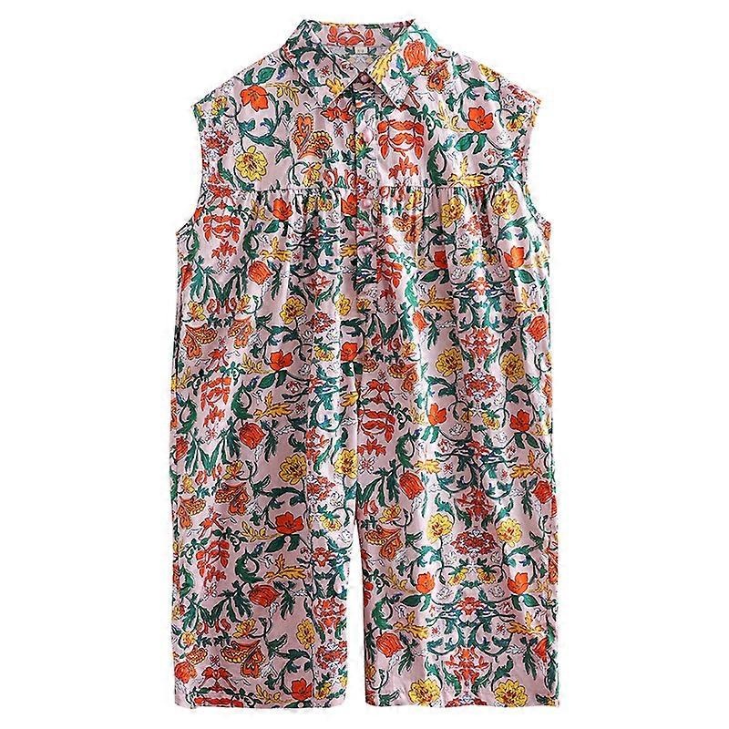 JWL-Girls Jumpsuit Clothing  Summer Floral Girls Overalls Jumpssuit Casual Japanes & Korean Girls Palysuit Baby Kids Clothes | Fruugo SG