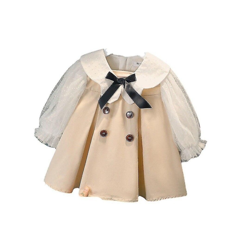 Aircraft Spring Autumn Girls Kids Princess Dress Children Baby Infants Mesh Long Sleeve Dresses | Fruugo SG