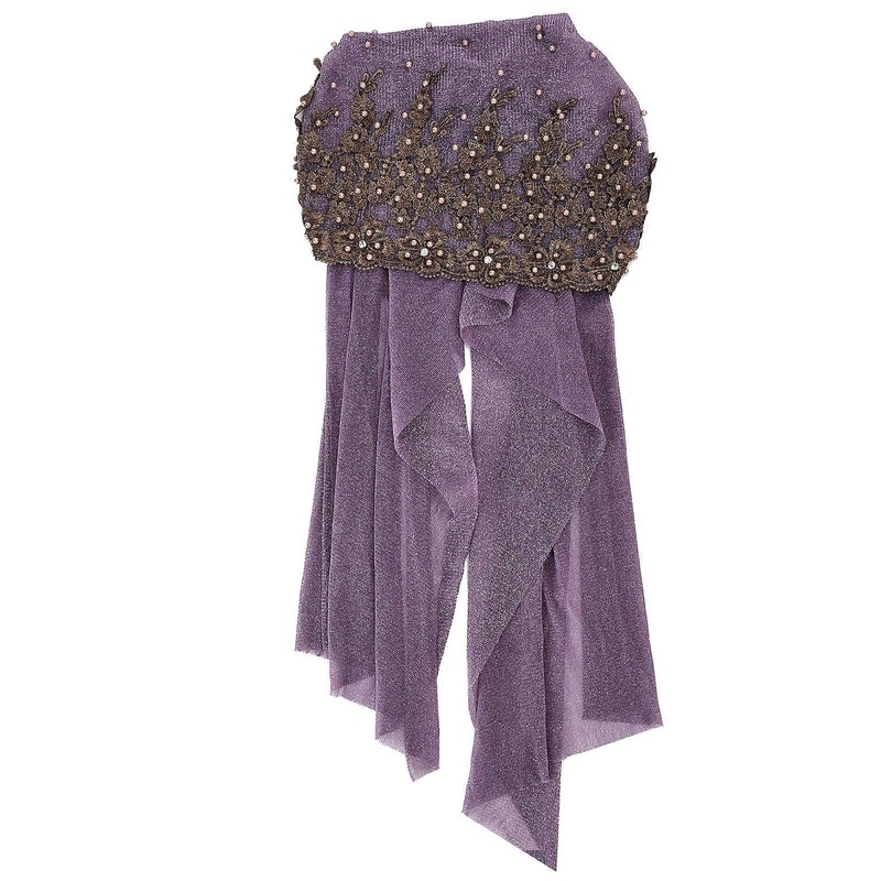 Turban Fashion Unique Women’s Retractable Retro Beaded Bandage Muslim Long Scarf HatPurple | Fruugo SG