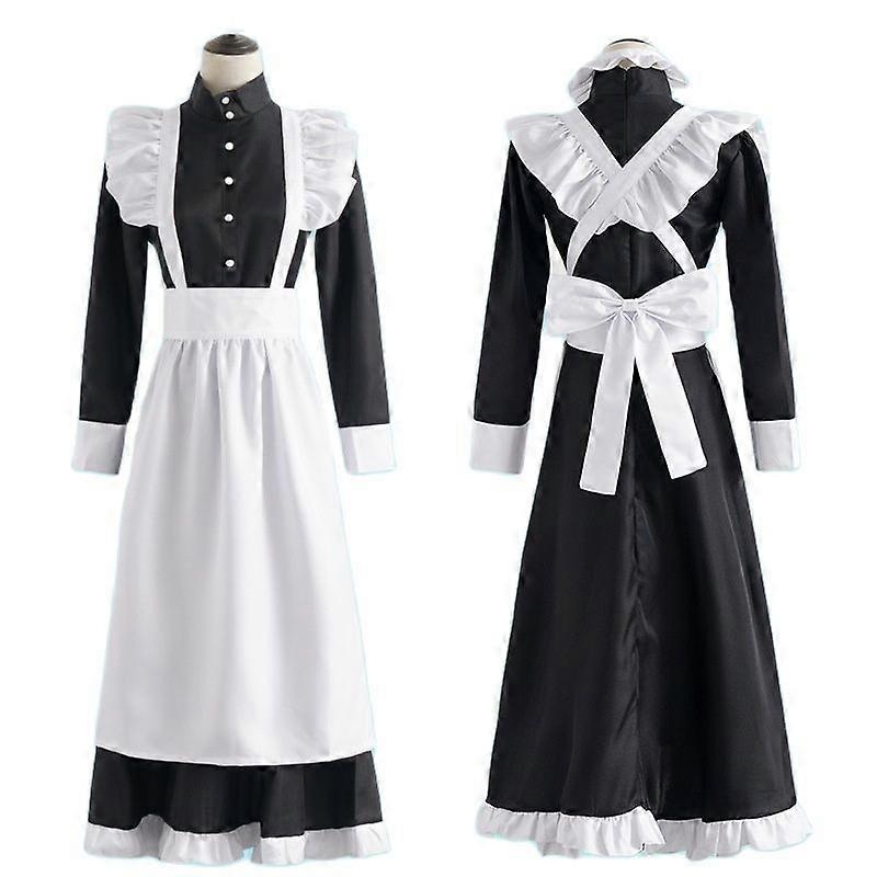 Girl Lolita Dress Sweet Japanese Women Lolita Maid Dress Bow Tie Harajuku Girl Hotsweet Maid Mini Dress Y2k Anime Maiden | Fruugo SG