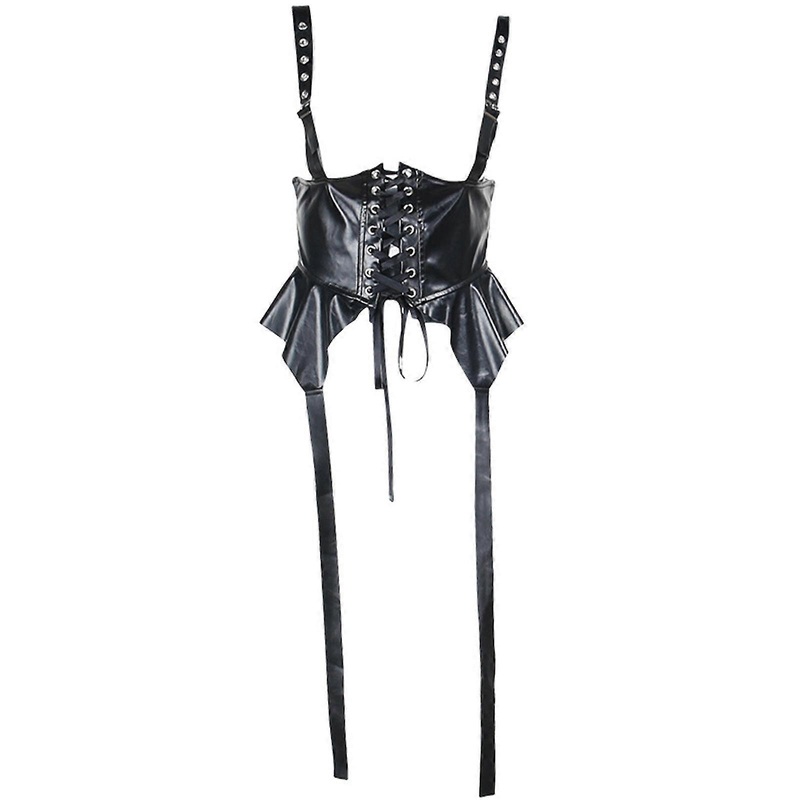 Women Gothic Lace Trim Puff Sleeve Mini Dress High Waist Corsets Vintage Aesthetic Off Shoulder A-Line Floral Dresses  Waistcoat S | Fruugo SG