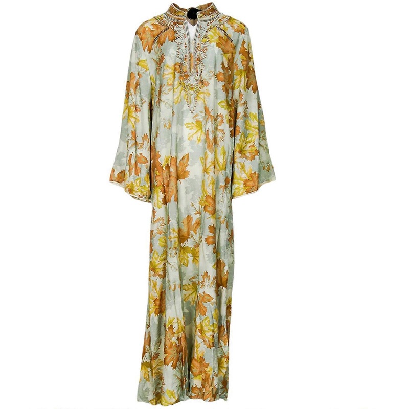 Elegant Evening Gown Middle East Dress Islamic Robe Thobe Full Length Dress Muslims Dress Embroidery Dress for Party  JY XL | Fruugo SG
