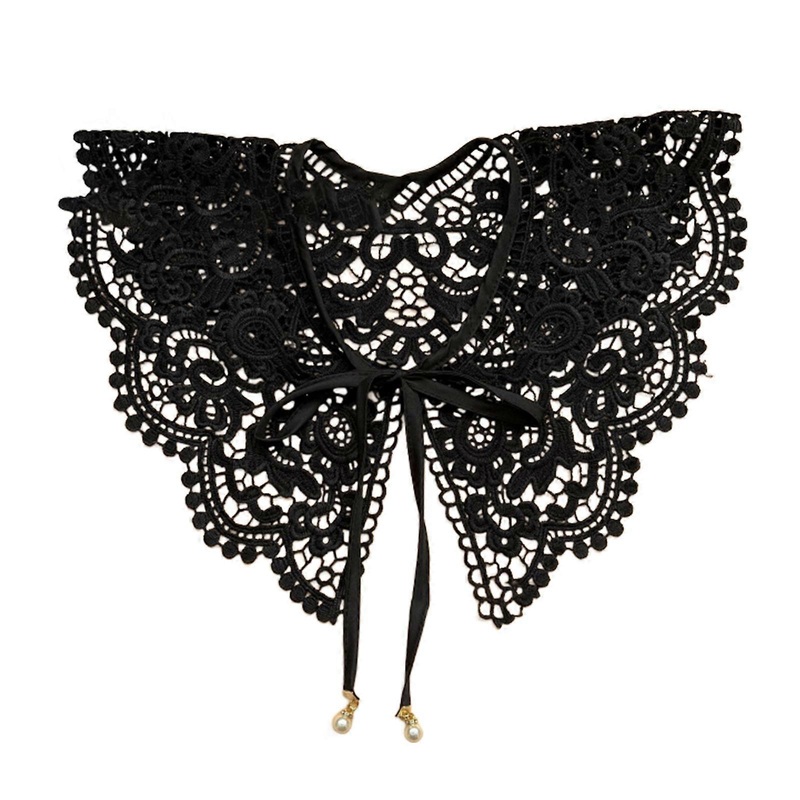 False Collar Women Faux Collar Dickey Collar Detachable Collar for dress Embroidery Collar Lace Collar Sweater Collar | Fruugo SG