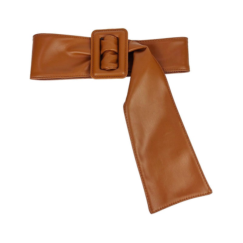 Ladies Underbust Corset PU Leather Waist Belt with Oversize Buckle Universal Women Formal Dress Shirt Coat Corset  camel | Fruugo SG