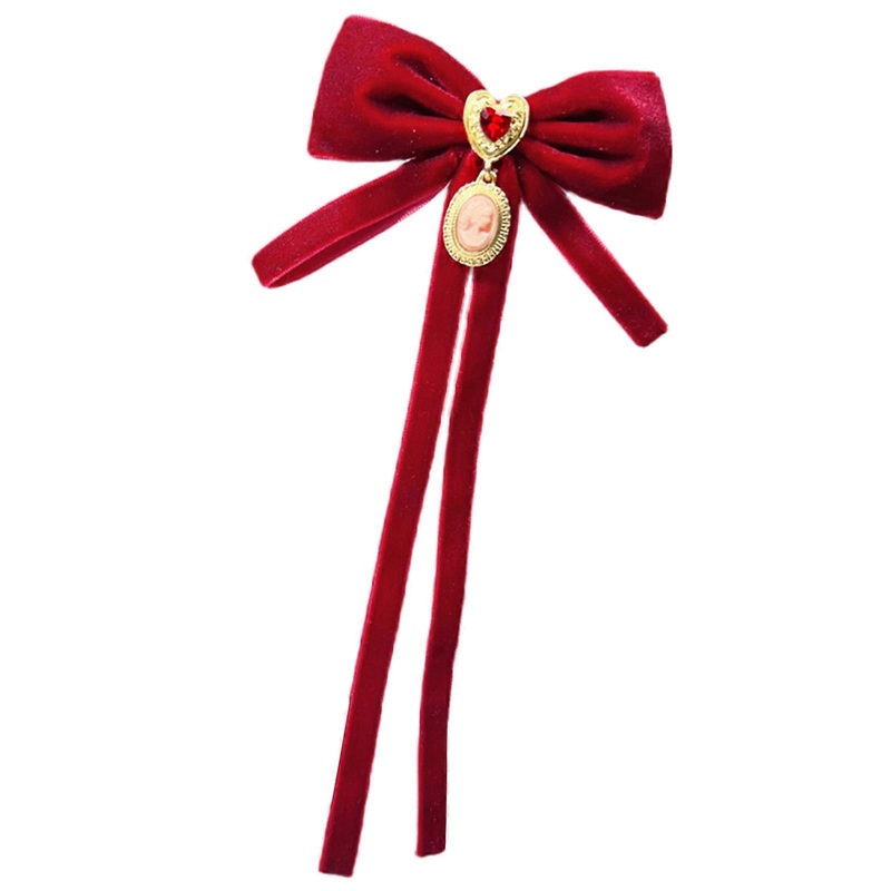 Stylish Clothing Accessory Bowknot Shape Corsage Elegant Ceremony Pin for Designers Seeking Unique Item in Apparel  Wine Red | Fruugo SG
