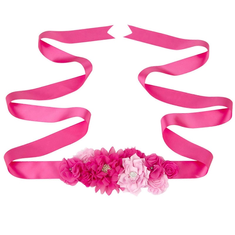 Women’s Rose Flower Belt with Rhinestones Decors, Multifunctional Waist Accessory for Weddings and Evening Parties | Fruugo SG