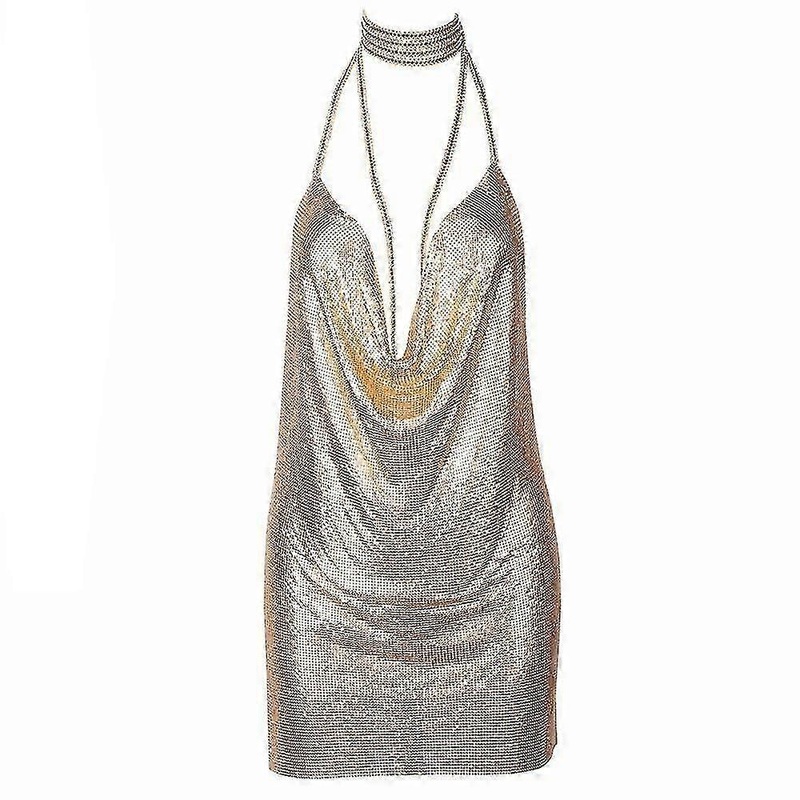 Open Back Party Dress With Multiple Colors | Fruugo SG