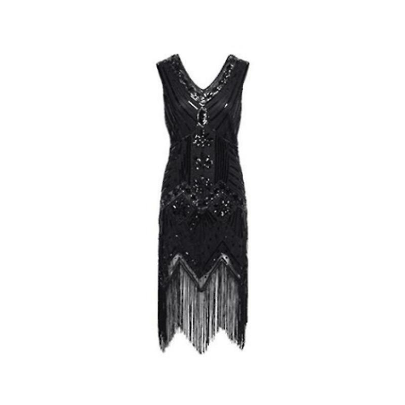 1920s Flapper Dress Plus Size S-4xl Women’s Fashion Vintage Great Gatsby Charleston Sequin Tassel 20s Party Dress Girl Costume | Fruugo SG