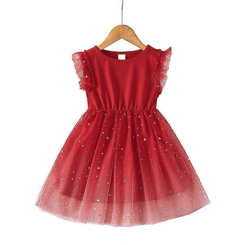 JWL-Girls Clothes  New Summer Princess Dresses Flying Sleeve Kiids Dress Unicorn Party Baby Dresses for Children Clothing 3-8Y | Fruugo SG