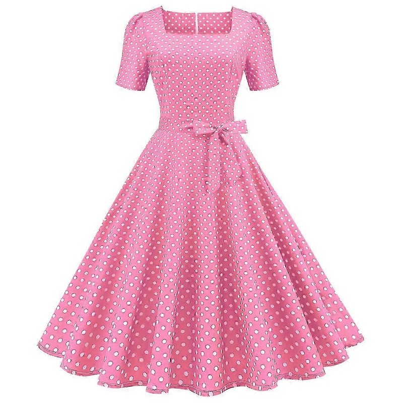 Medieval vintage women’s polka dot print dressk | Fruugo SG