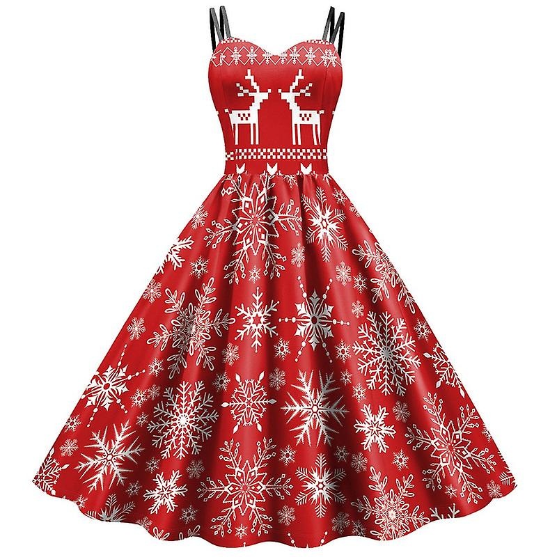 Womens Vintage Dress Christmas Dresses Cocktail Holiday Party  Dresses Style 1 | Fruugo SG