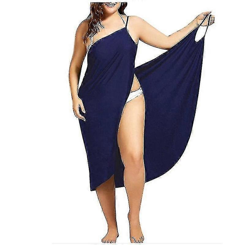 Fashion Women Solid Color Beach Summer Dresses Sling Sleeve Casual Sexy Backless Loose Towel Dress Vestidos Plus Size Dresss | Fruugo SG