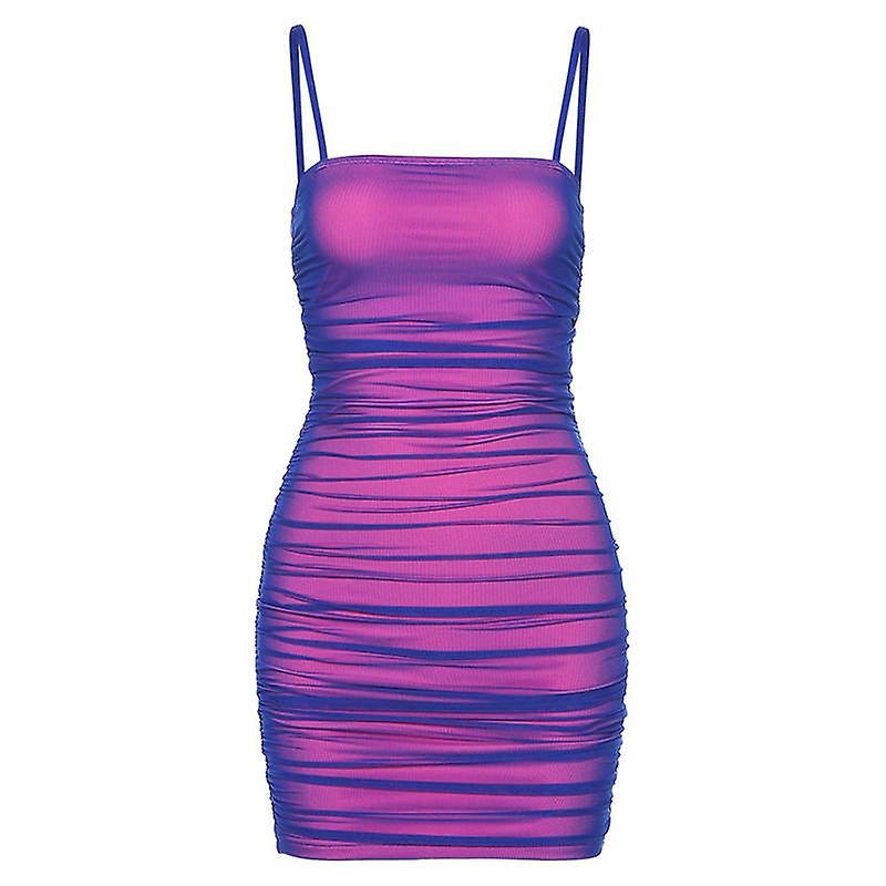 Spring Summer Sexy Spaghetti Strap Dress Women Sleeveless Backless Mini Hip Dress Ladies Sling Pencil Dresses | Fruugo SG