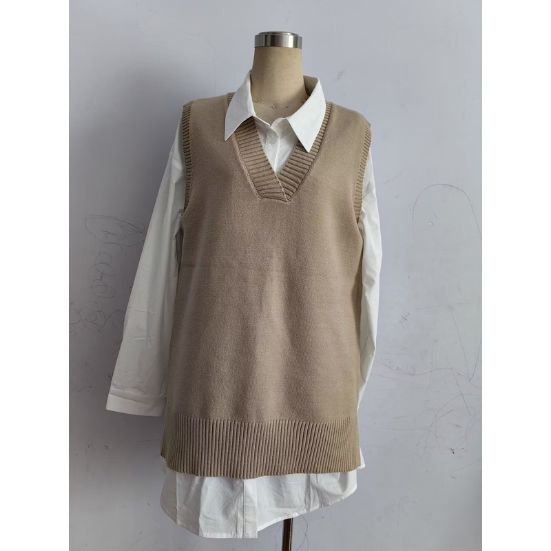 Sweater Vest and Shirts Set – Vest and Shirts Sets price|S
