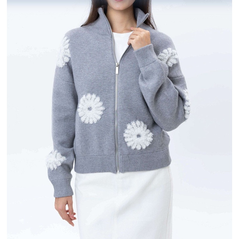 Custom Autumn Winter Knitted Cardigan Zipper Jacket Women Sweater – Women Knitted Autumn Winter and Knitted Zipper Jacket Women Sweater price|Free Size