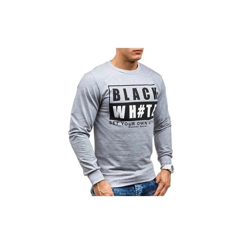 Custom Make OEM & ODM Men Sweaters Jacquard Cartoon Pullover Knitwear Fashion Knit Sweater Crew Neck Cotton Black Custom Sweater – Men Sweater price|2XS