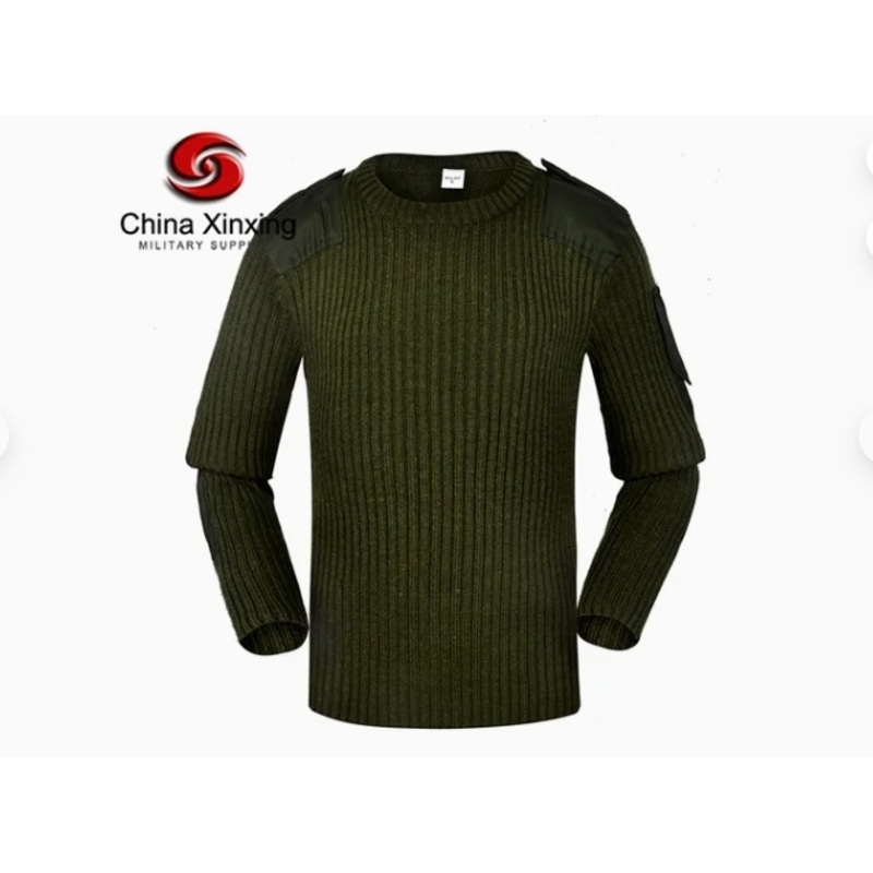 Georgia Security Green Woolen Sweater O-Neck Pullover Winter Men S Sweater – Sweater price