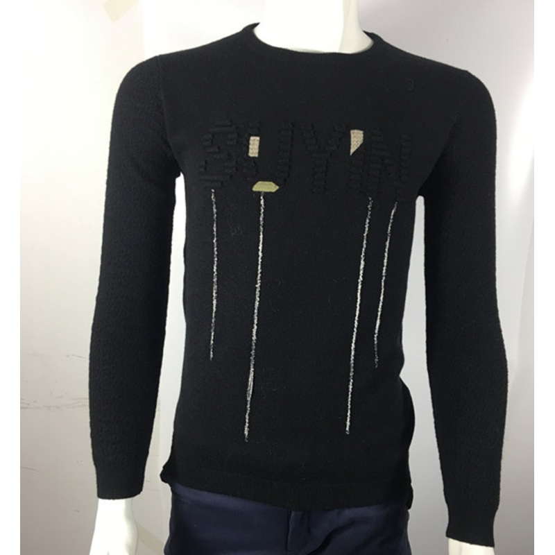 High Quality Mens Long Sleeve Round Neck Knit Pullover Sweater with Pattern – Mens Sweater and Pullover Sweater price|S