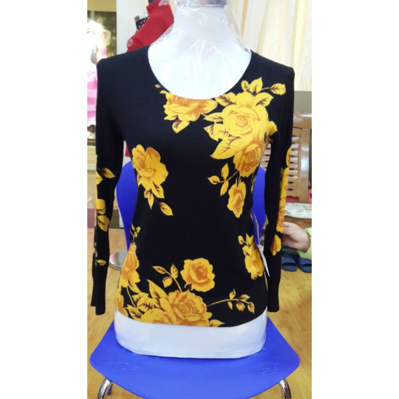 Lady Printed Pullover Sweater – Sweater price|S