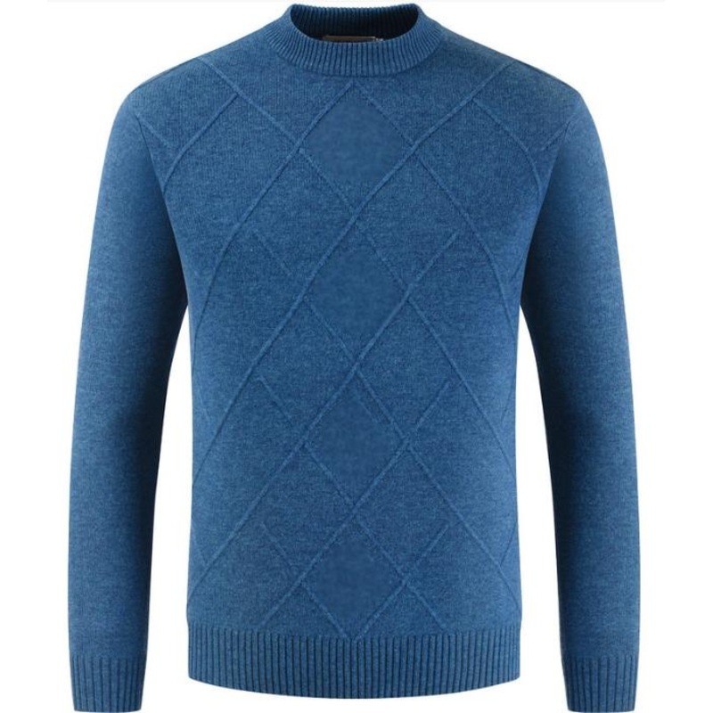 Men Round Neck Sweater Pullover Casual Sweater – Men Sweater price|L