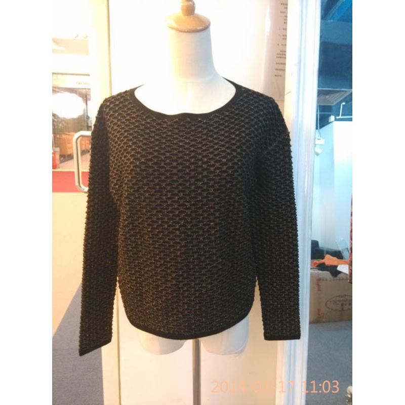 Metallic Pointelle Pullover – Clothing and Garment price