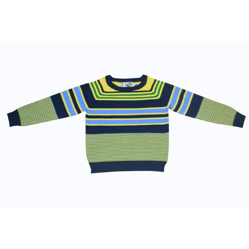 Childrens Long Sleeve Round Neck Striped Pullover Sweater – Childrens Long Sleeve Striped Sweater and Round Neck Striped Pullover price|S