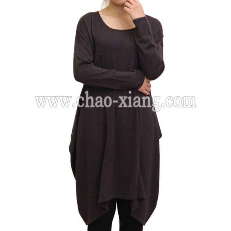 Ladies Roud Neck Casual Long Skirt (CX12S015) – Casual Skirt and Ladies Casual Skirt price|S