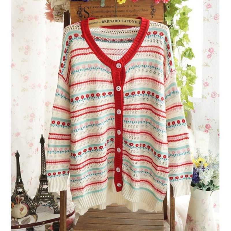 Lady Knittted Cardigan Sweater – Casual Sweater and Fashion Sweater price|S