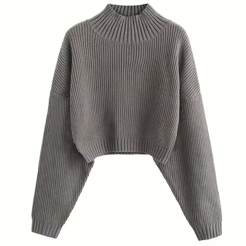 OEM Customization Knitted Pullover Knitted for Women Sweater Casual Winter Autumn Sweater – Women Knitted Autumn Winter and Pure Color Knitted Women Sweater price|M