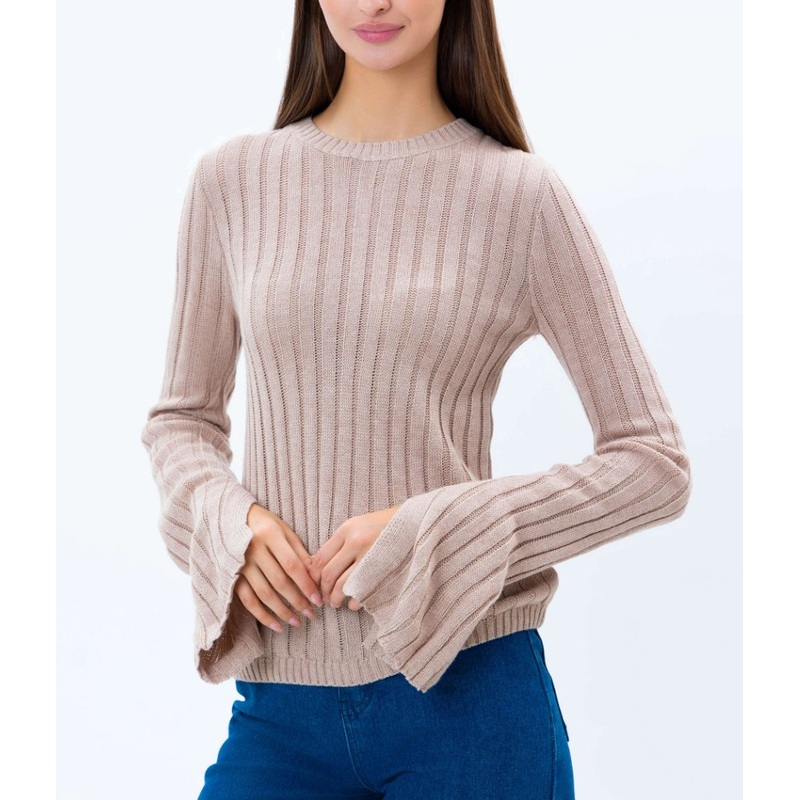 Winter Autumn Casual Long Sleeve Round Neck Pullover Knitted Women Sweater – Women Sweater Autumn Winter and Knitted Women Sweater price|M