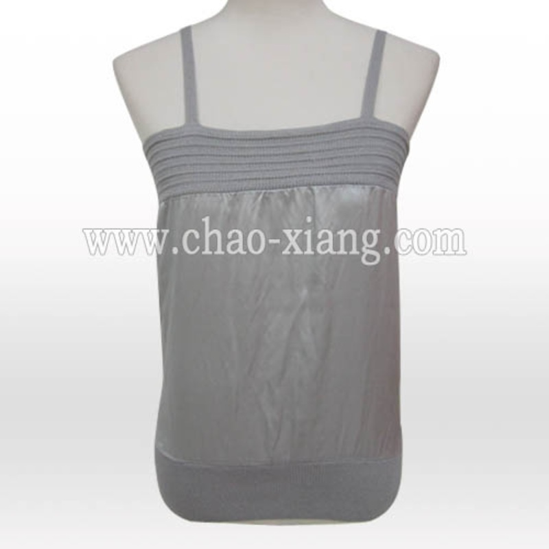 Ladies Knitted Camisole Vest (CX12S059) – Camisole and Vest price