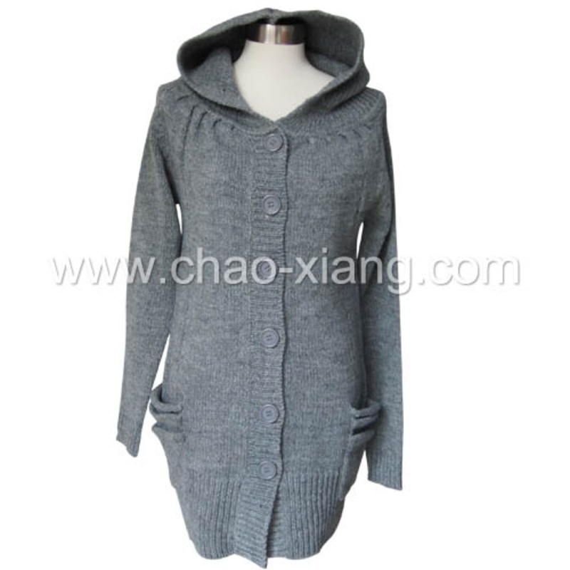 Ladys Long Hoody Cardigan (CX-W-030L) – Hoody and Cardigan price|L