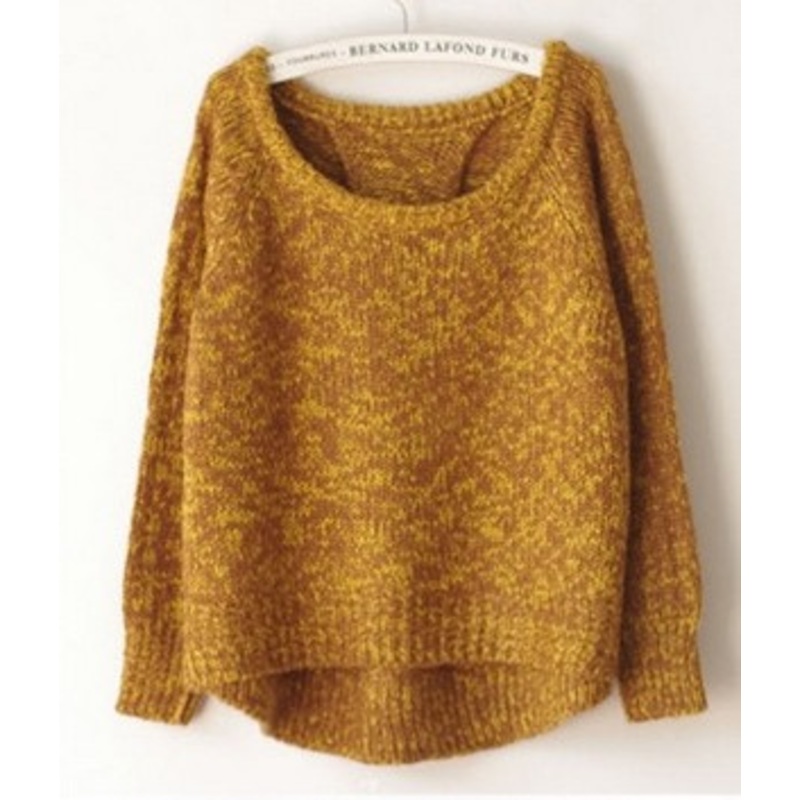 Sweater Loose Bat Pullover (BT8775) – Knitted Sweater and Women Sweater price|L
