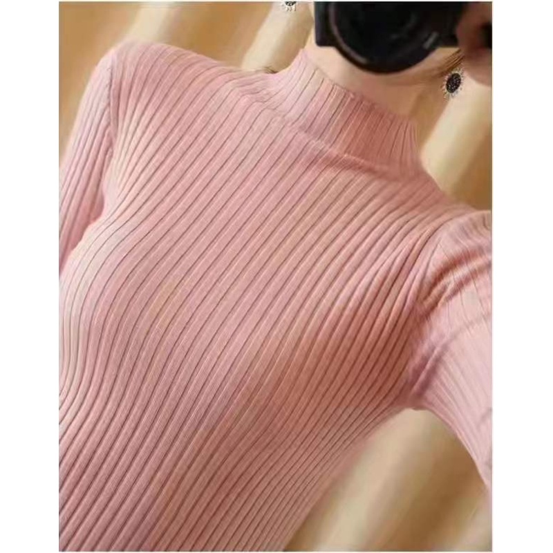 Classic Collar Pink Sweater – Sweater and Colorful price|S
