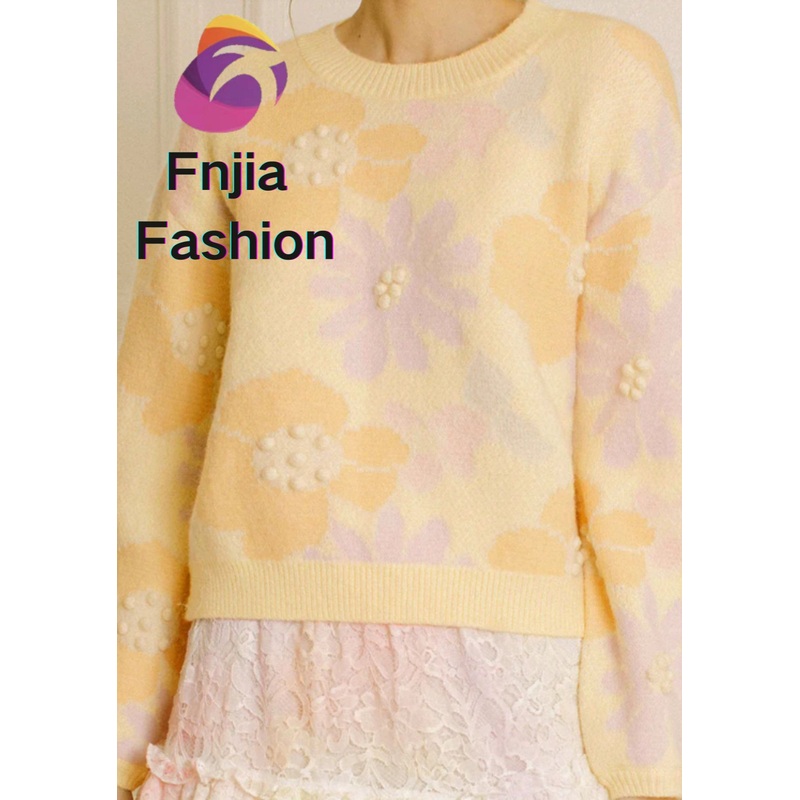 Customize OEM High Quality Sweater Autumn Winter Fashion Floral Patterns Sweater – Christmas Sweater and Knit Jacket price|Customize