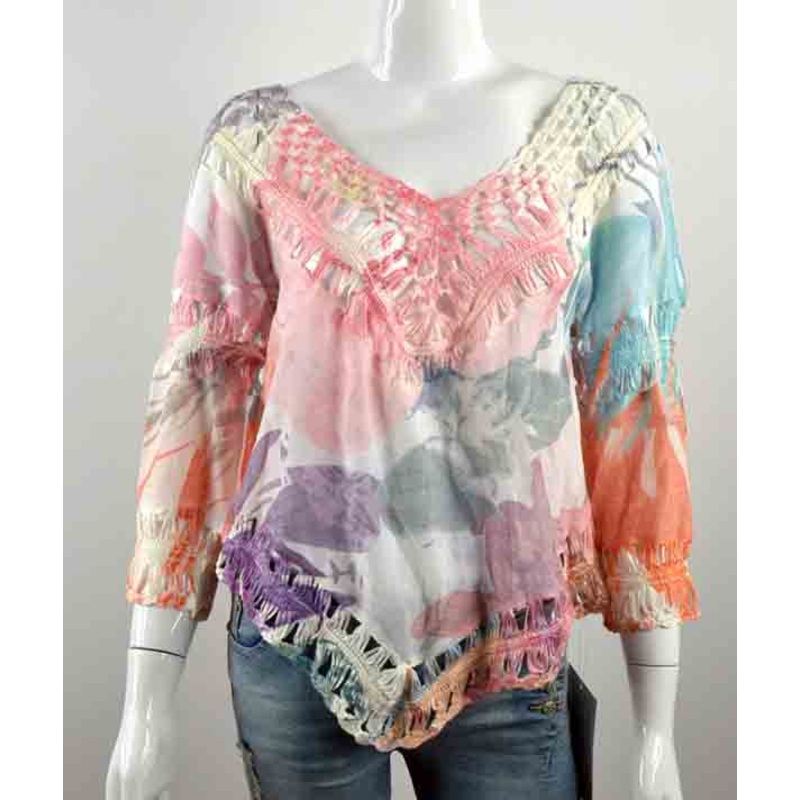 Fashion Lady Printed Crochet Pullover – Crochet and Print price|L