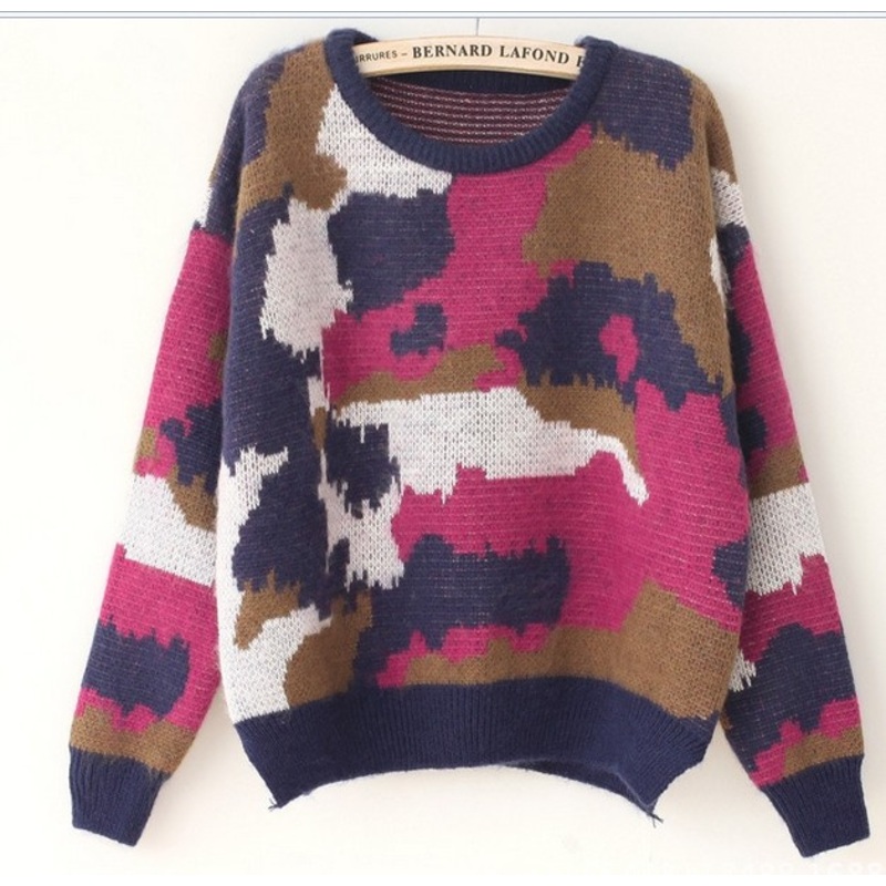 Jacquard Weave Sweater (BTX922) – Knitted Sweater and Women Sweater price|S