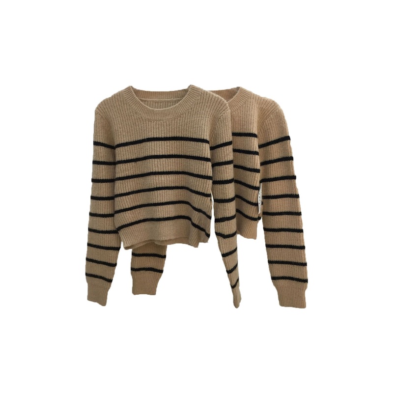 Khaki Stripe Sweater – Stripe and Khaki price|S