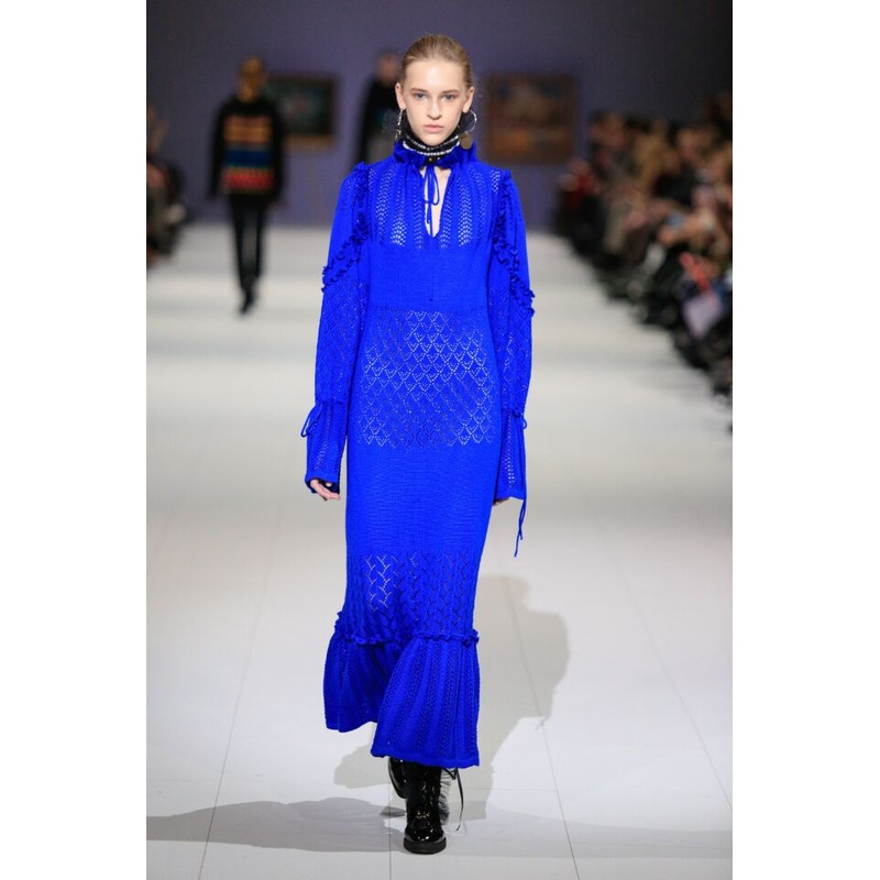 Ladies Knitted Cowl Neck Long Sleeve Sweater – Aw020 price|S