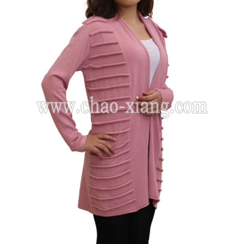 Ladies Knitting Cardigan Sweater (CX12S016) – Ladies Knitting Cardigan and Cardigan Sweater price|S