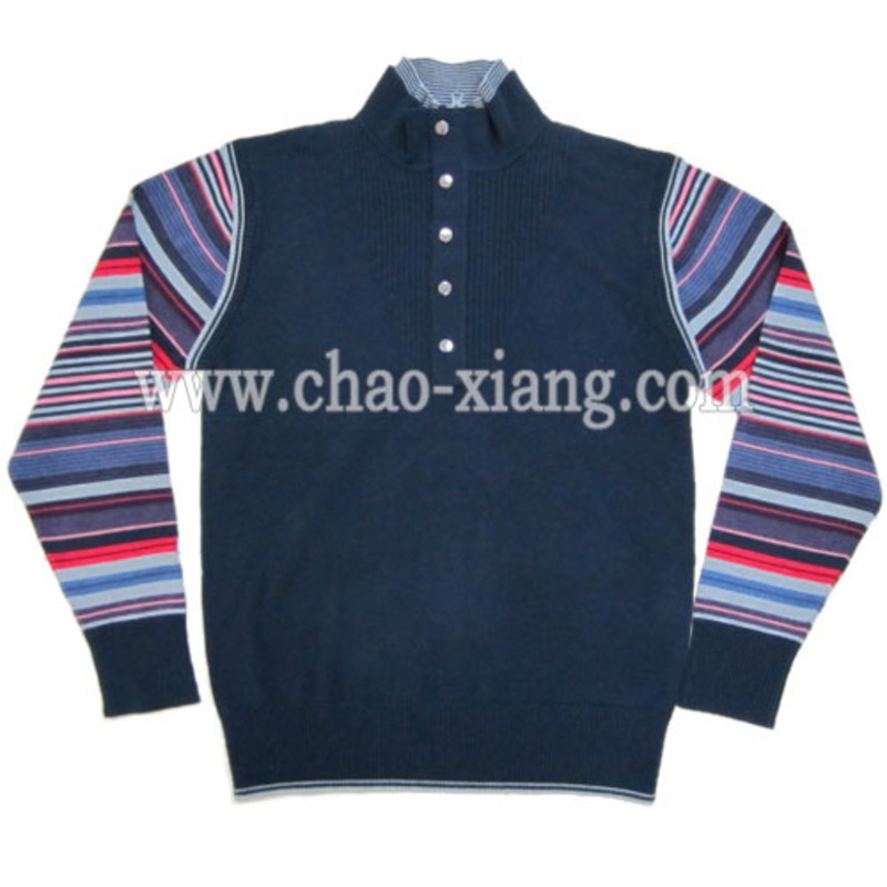 Mens Fashion Striped Knitting Clothing (CX12M010) – Knitting Clothing and Clothing price|S