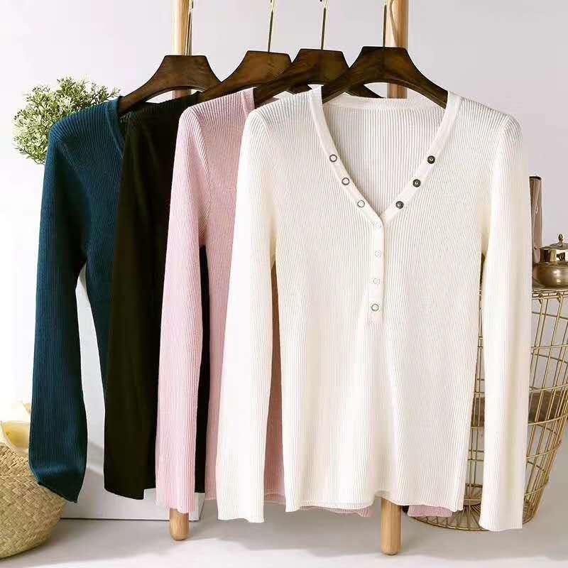 V-Neck Sweater – V-Neck and Button price|S