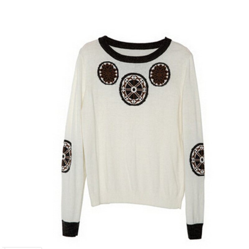 Beautiful New Style White Knit Sweater – Sweater and Womems price|S