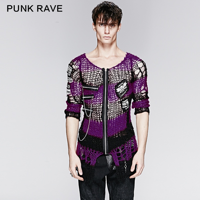 Hot-Sale Fancy Mens Chenille Colorful Cardigan Sweater (M-004/BK-VI) – Man Sweater and Gothic Sweater price|S