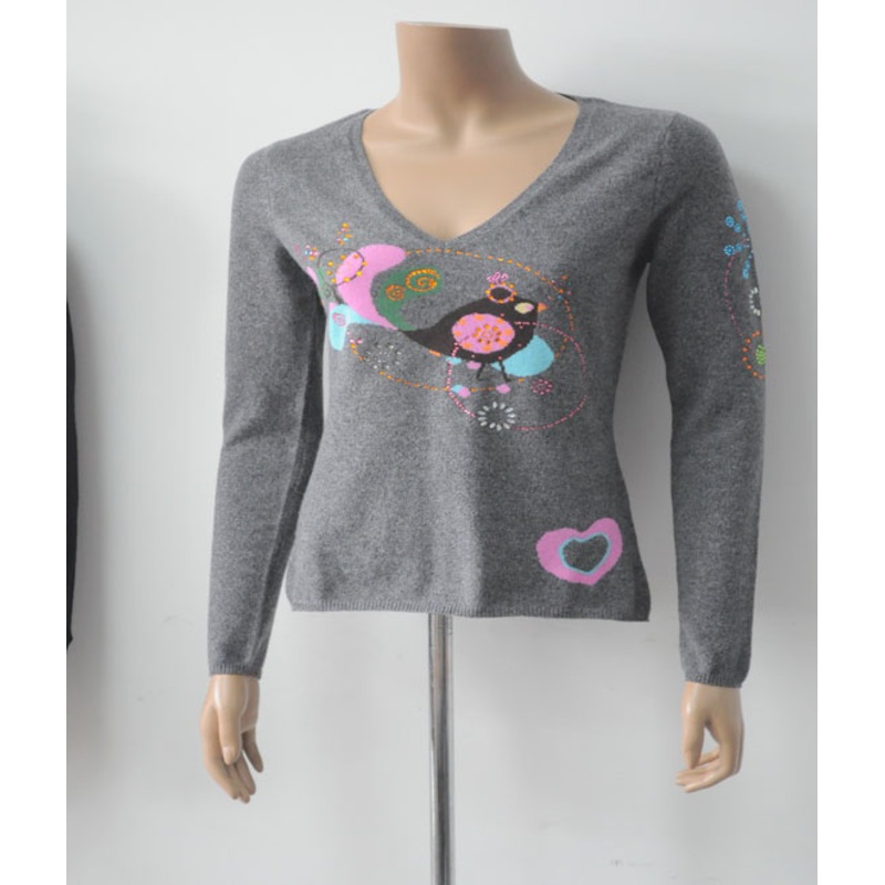 Intarsia Cashmere Sweater – Intarsia Cashmere Jumper and Intarsia Cashmere Pullover price|S