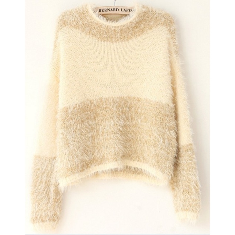 Sweater Mohair Girl Pullover (BT2732) – Knitted Sweater and Women Sweater price|M